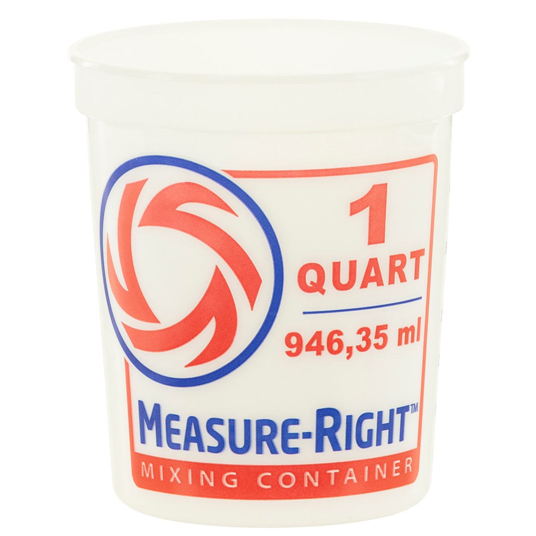 1 Quart Measure Right Bucket