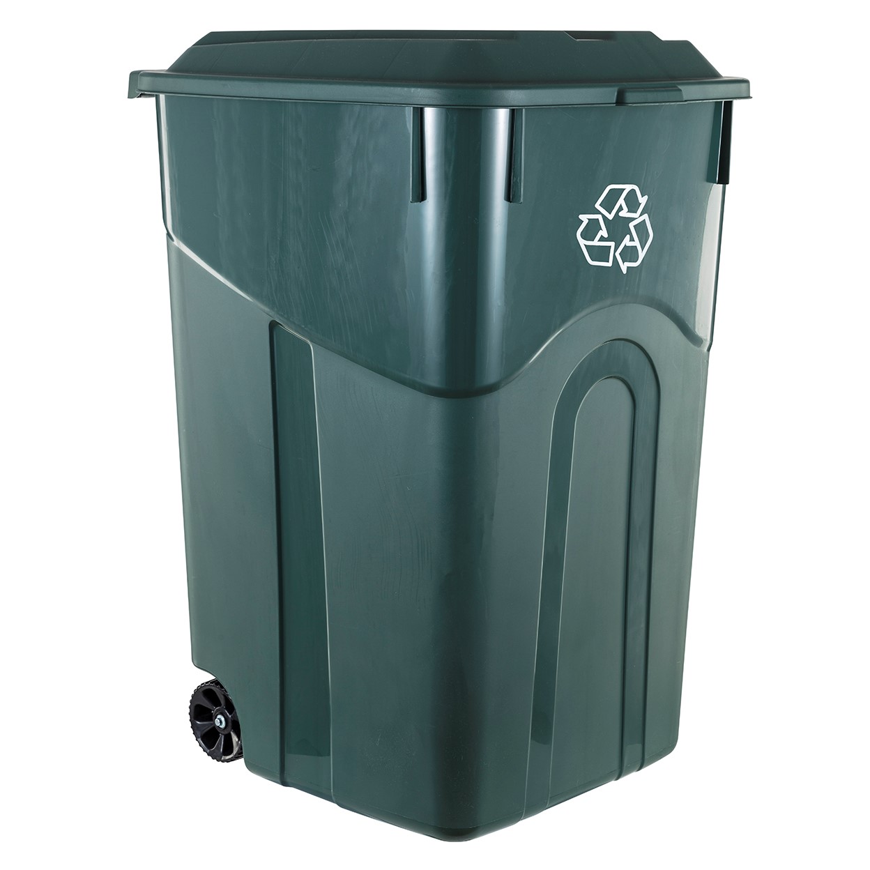 45 Gal Wheeled Recycling Can
